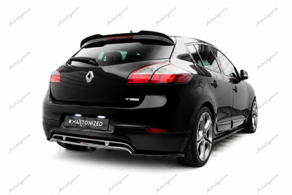 🔥ART.9836 SPLITTER POSTERIORE (CON BARRE VERTICALI) PER RENAULT MEGANE GT MK3🔥