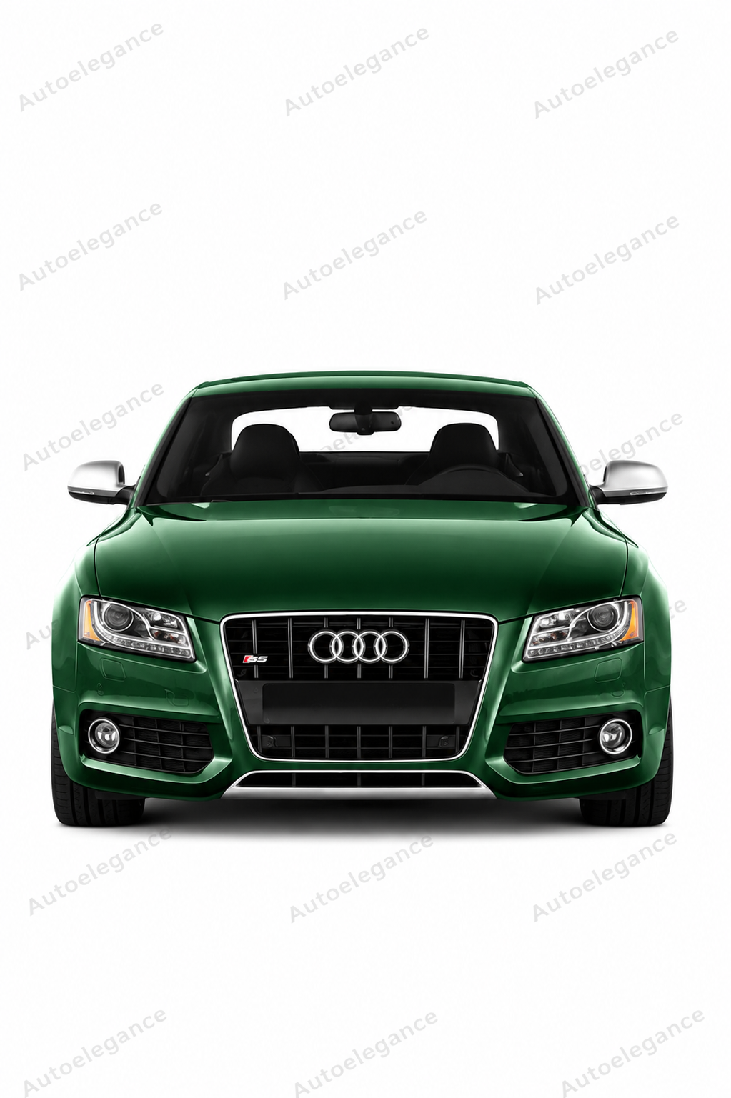 🔥ART.0607 GRIGLIA ADATTO PER AUDI  A5 2007-2011 LOOK S5 CROMATA 🔥