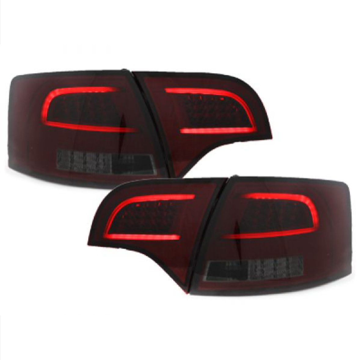 💕ART.10074 FARI POSTERIORI AUDI A4 B7 AVANT 2004-2008 LED ROSSO SCURO💕