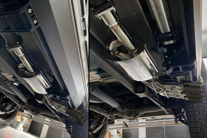 Exhaust System for Mercedes G W463 G55 G63 G65 Triple Silencer Valvetronic