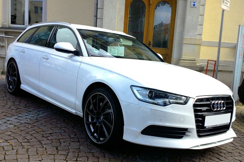 SOTTO PARAURTI ANTERIORE ADATTO PER AUDI A6 4G C7 2011-2014 LOOK TUNING GREZZO