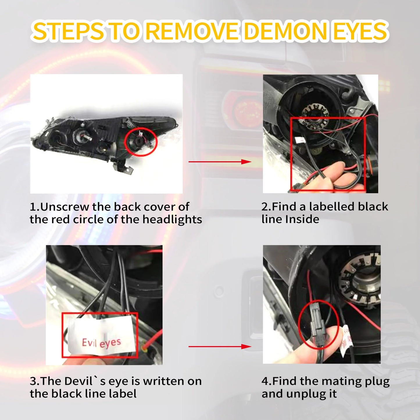 Volkswagen Polo 2011-2017 Dual Beam LED Headlights (Not for GTI/GTR Models) 