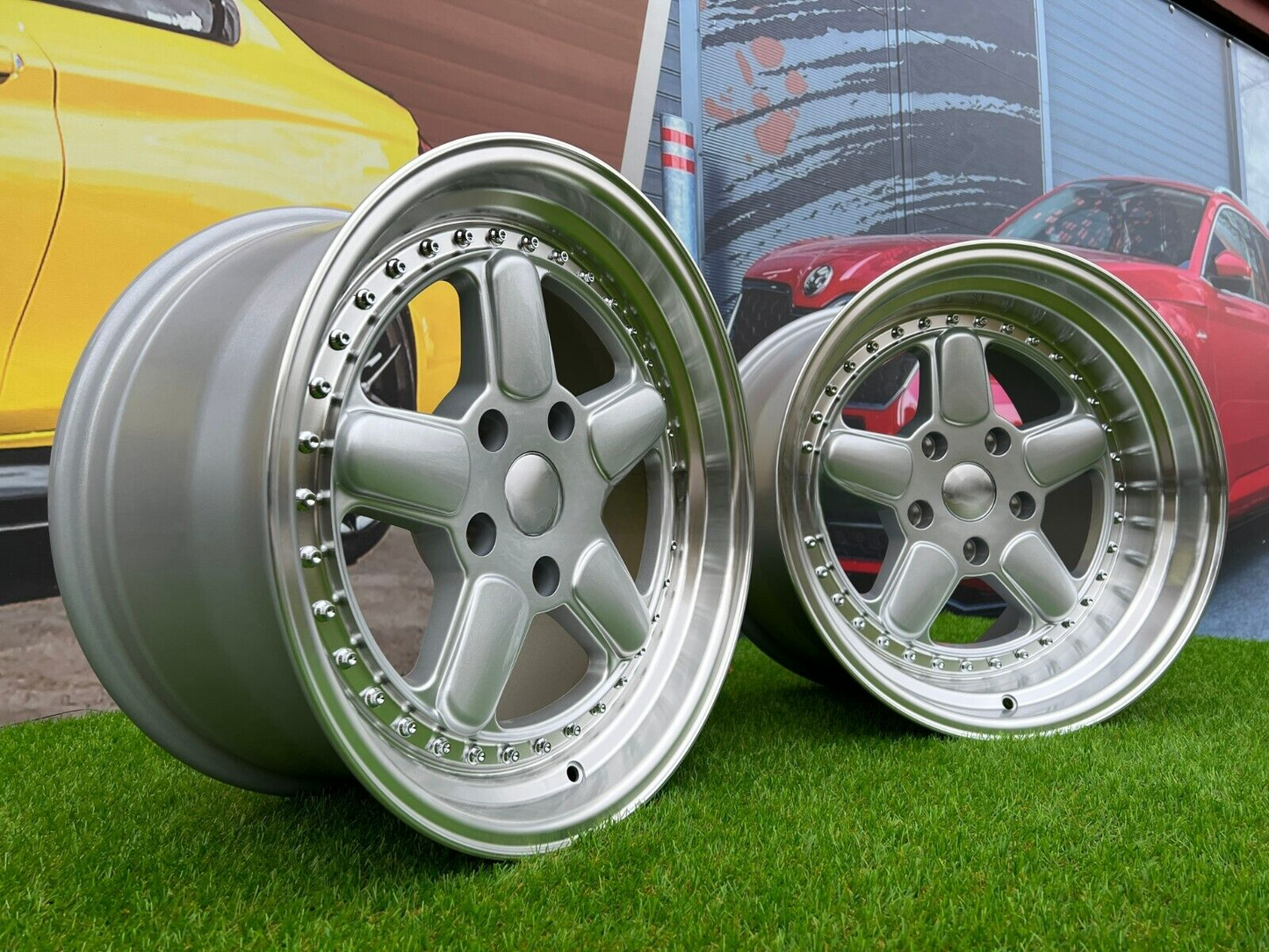 SUITABLE for BMW E36 E90 E46 17 inch 5x120 Dx Xd AC Schnitzer Deep Dish Style 
