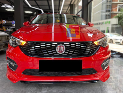 SOTTO PARAURTI ADATTO PER FIAT TIPO HB SW SEDAN 2015+ GREZZO LOOK SPORT