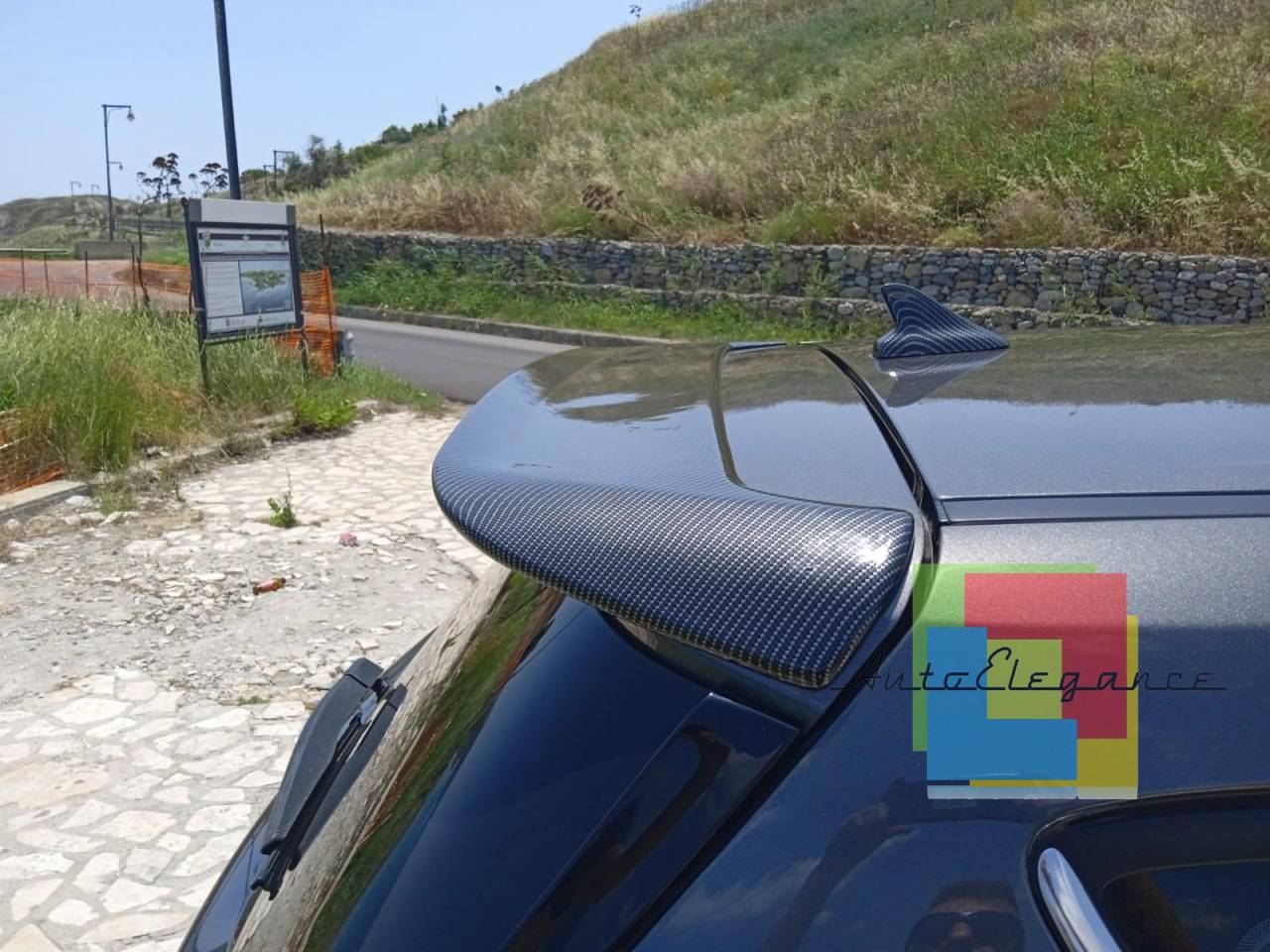 SPOILER TETTO ADATTO PER FORD KUGA II MK2 2012-2019 GREZZO