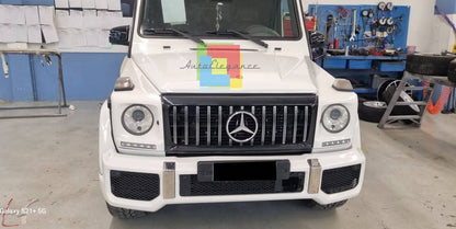 FARI ANTERIORI ADATTI PER MERCEDES CLASSE G W461 W463 1989-2012 LOOK SPORTIVO