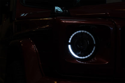 HEADLIGHTS SUITABLE FOR MERCEDES G CLASS W463 2007-2017 FULL LED LOOK LIFT