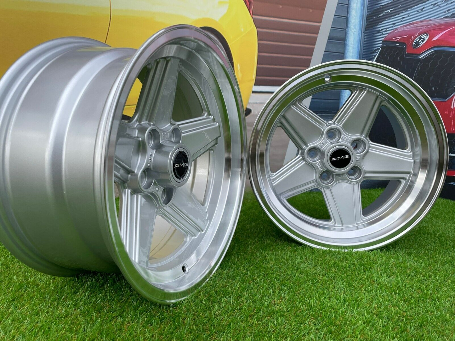 SUITABLE for Mercedes ES Sl CL 16 inch 5x112 8J + 9J AMG Penta 