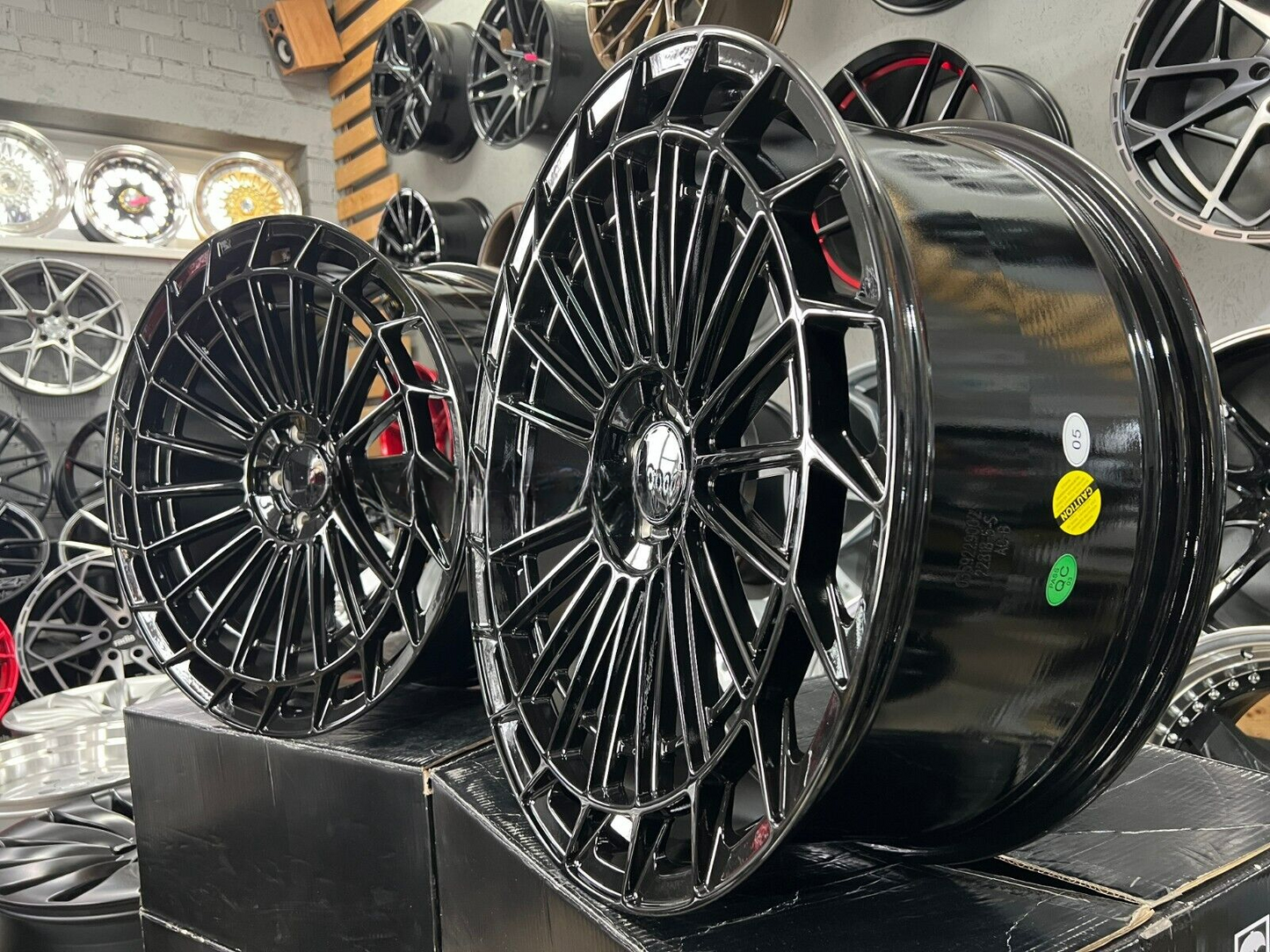 ADATTO per Mercedes Benz E Classe C 19 inch 5X112 8J + 9J AMG Maybach style Ruot