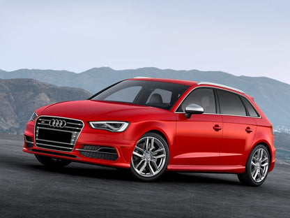 GRIGLIE FENDINEBBIA ADATTE PER AUDI A3 8V SLINE 2012-2016 LOOK S3 BAFFO CROMATO