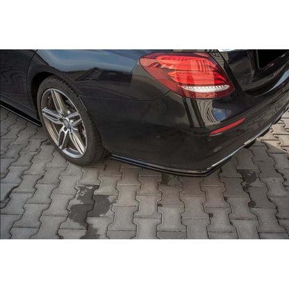 MERCEDES E CLASS W213 Max Flap Posteriore Pianoforte Nero Vuoto Plastica / 2012-2018