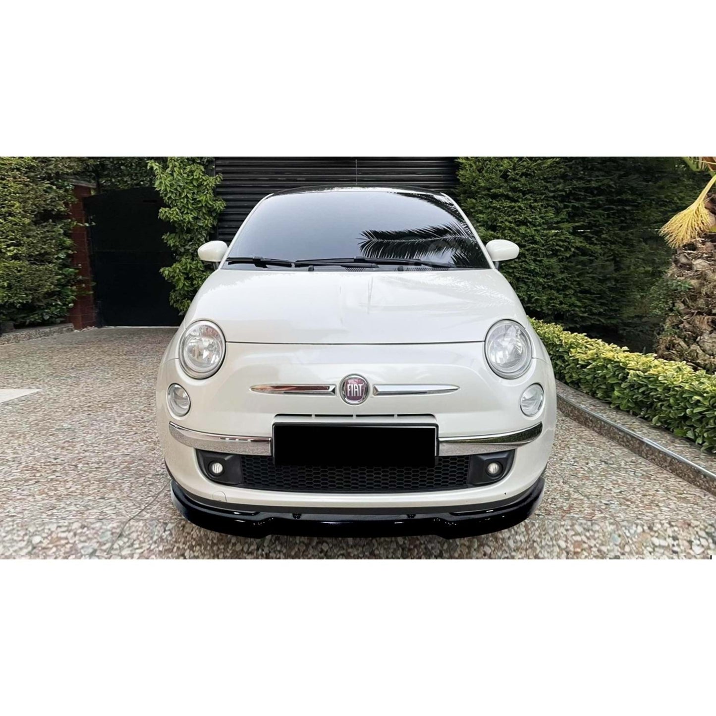 FIAT 500 Labbro Frontale Piano Nero Vuoto Plastica / 2009-2019