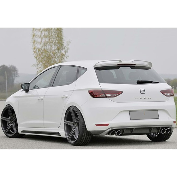 💕ART. 0117 DIFFUSORE SEAT LEON 5F 2012-2016 NERO LUCIDO 💕