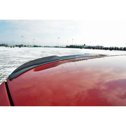 BMW F30 Max Rear Trunk Cap Spoiler Piano Black Vacuum Plastic / 2012-2018