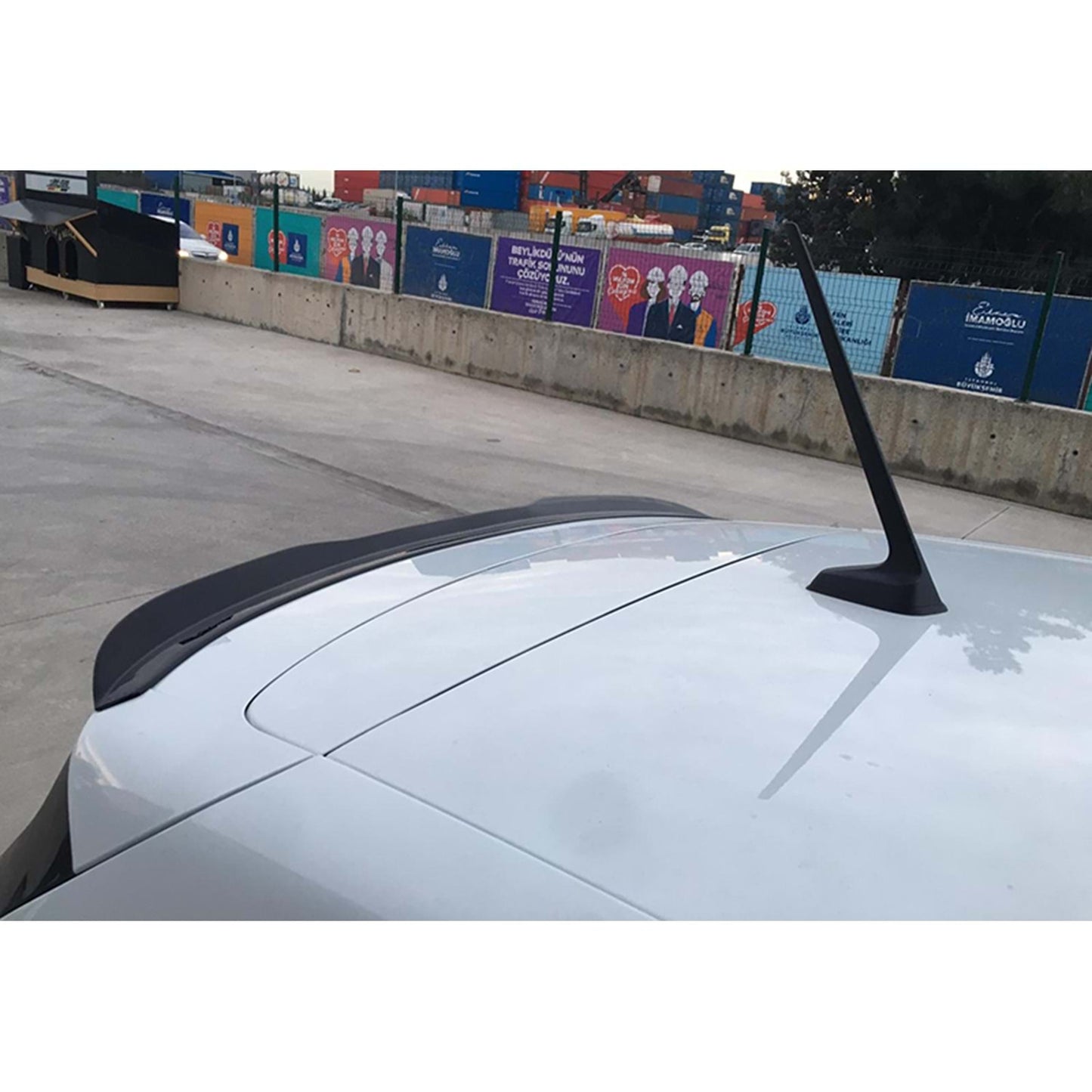 Clio 5 Max Spoiler Tappo Posteriore Piano Nero Vacuum Plastica 2019 in poi