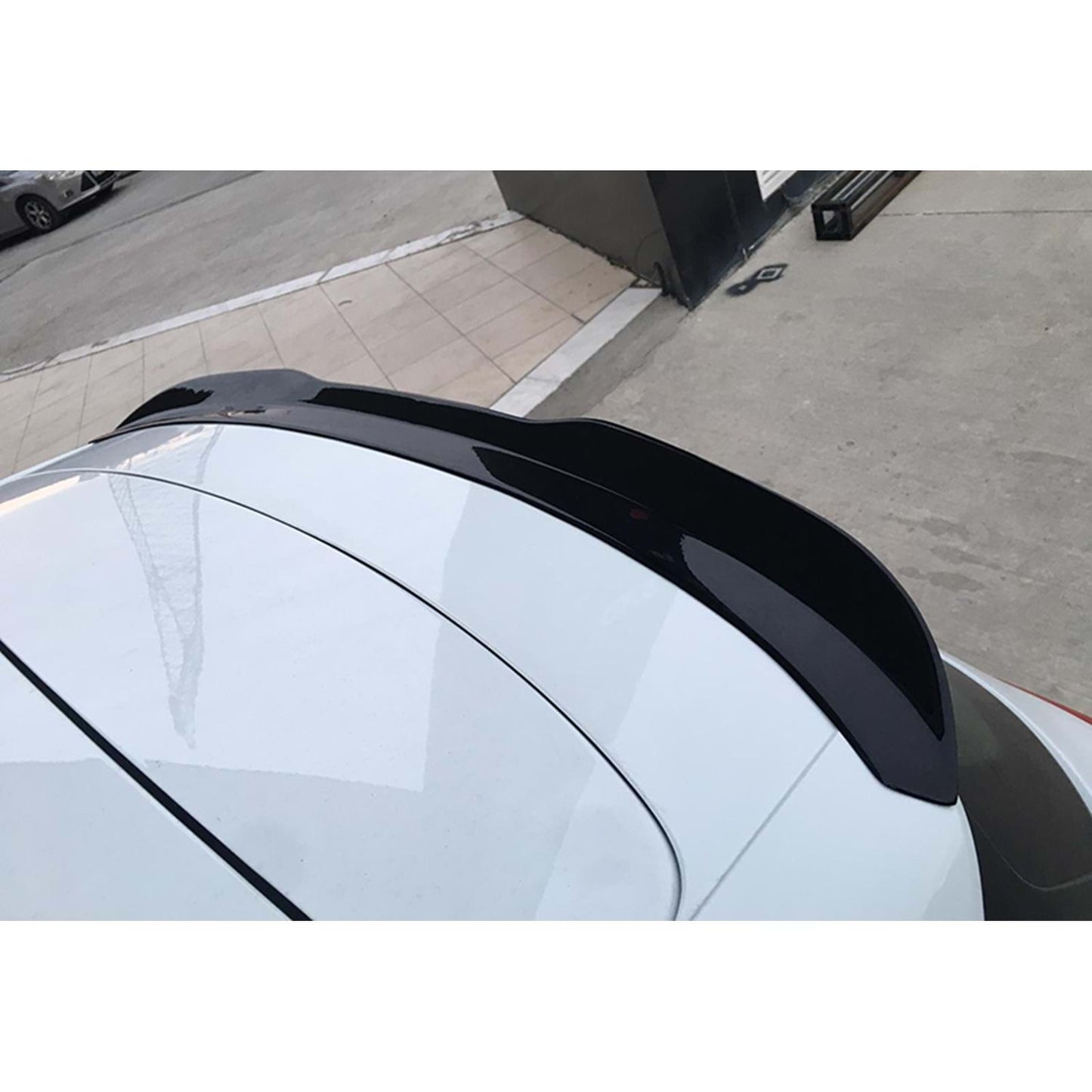 Clio 5 Max Spoiler Tappo Posteriore Piano Nero Vacuum Plastica 2019 in poi