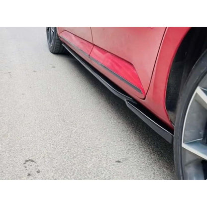 Leon Mk4 Max Minigonna Laterale Labbro Inferiore Piano Nero Vuoto Plastica 2020 in su