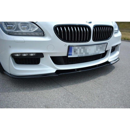 🔥BMW F06 M PERFORMANCE MAX LIP ANTERIORE IN PLASTICA VUOTA / 2013–2015 🔥