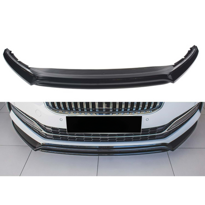 Superb MK3 FL Max V3 Labbro Frontale Piano Nero Sottovuoto Plastica / 2021 Dopo