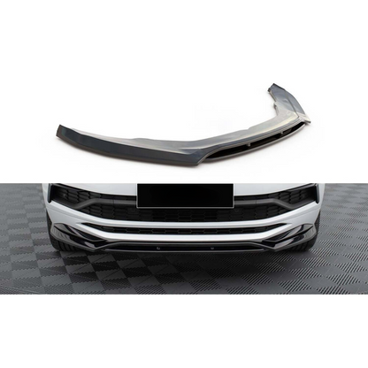 Kodiaq Mk1 Max Sportline RS Labbro Anteriore Pianoforte Nero Vuoto Plastica / 2017 - 2021