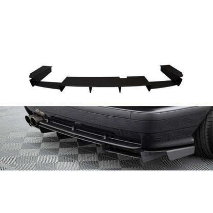 E36 M3 MAX Style Splitter Diffusore Posteriore Nero Opaco Vuoto Plastica 1990-2000