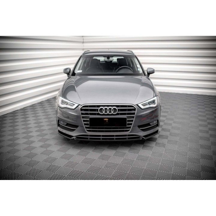 💕ART.8717 SPLITTER AUDI A3 2012-2019 NERO  LUCIDO💕