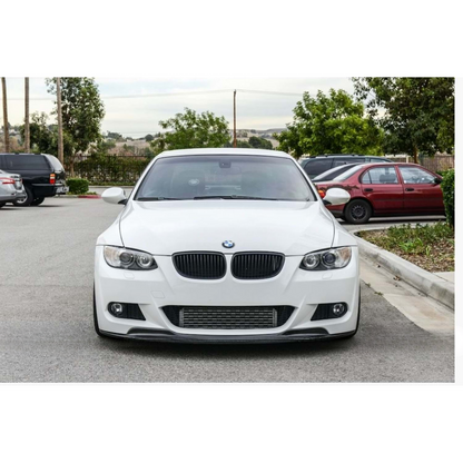 BMW E92-93 M Sport CSL Style Front Lip Piano Nero Aspirapolvere Plastica 2007/2009