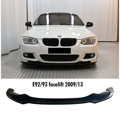 E92 LCI - 93 LCI Labbro Anteriore Piano Nero Vuoto Plastica / 2009-2013