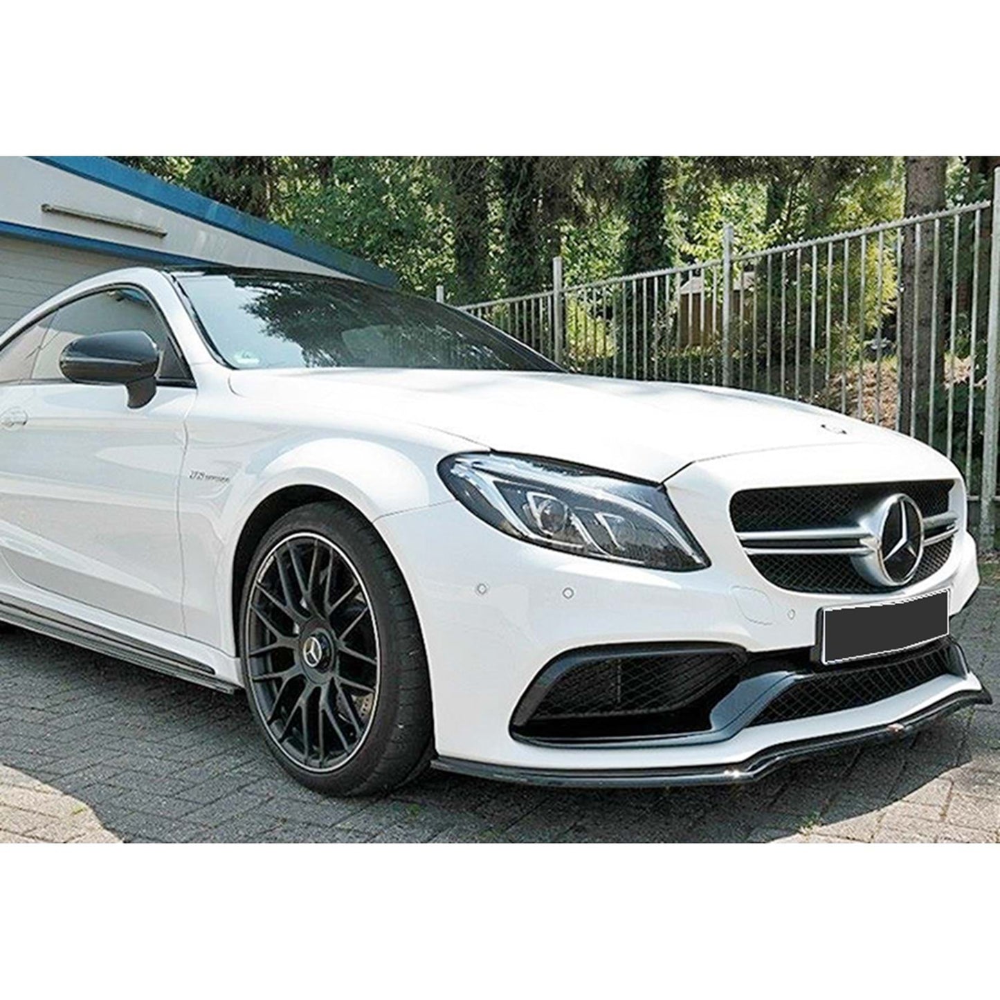 💕SPLITTER  M. Benz C205 2015+  NERO LUCIDO  💕