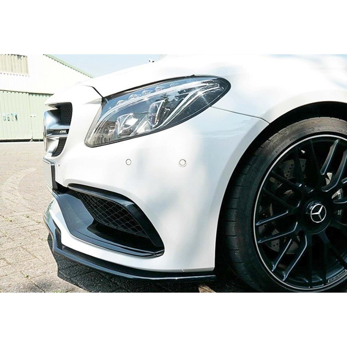 💕SPLITTER  M. Benz C205 2015+  NERO LUCIDO  💕