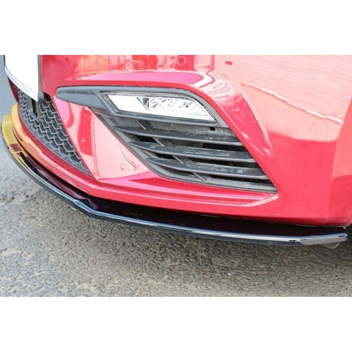 💕SPLITTER   Seat Leon Mk3 FL 2017+  NERO  LUCIDO 💕