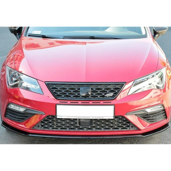 💕SPLITTER   Seat Leon Mk3 FL 2017+  NERO  LUCIDO 💕