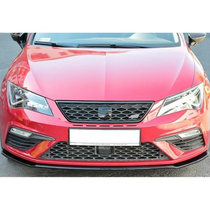 💕SPLITTER   Seat Leon Mk3 FL 2017+  NERO  LUCIDO 💕