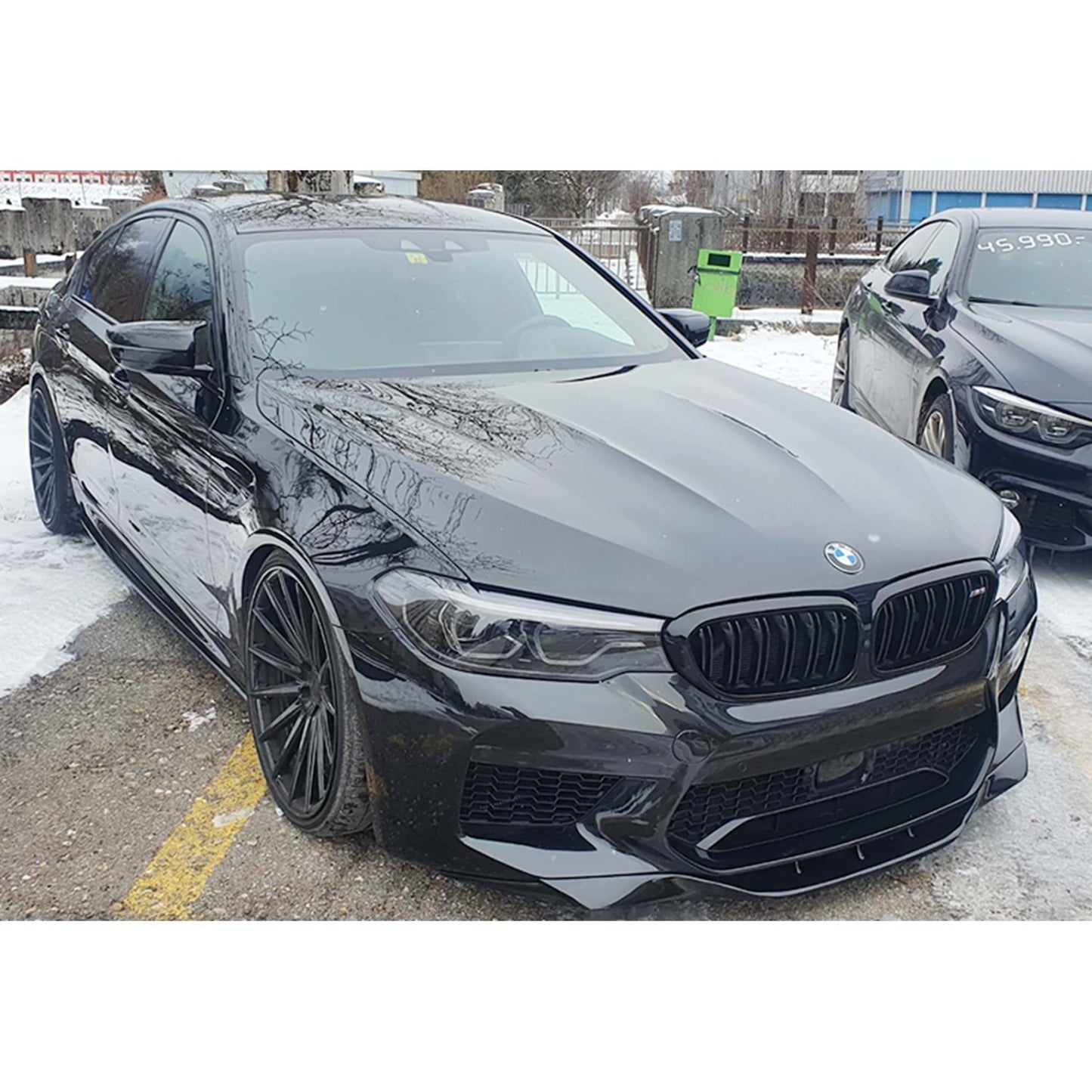 💕SPLITTER   BMW  5 F90 M5 2017+ NERO LUCIDO  💕