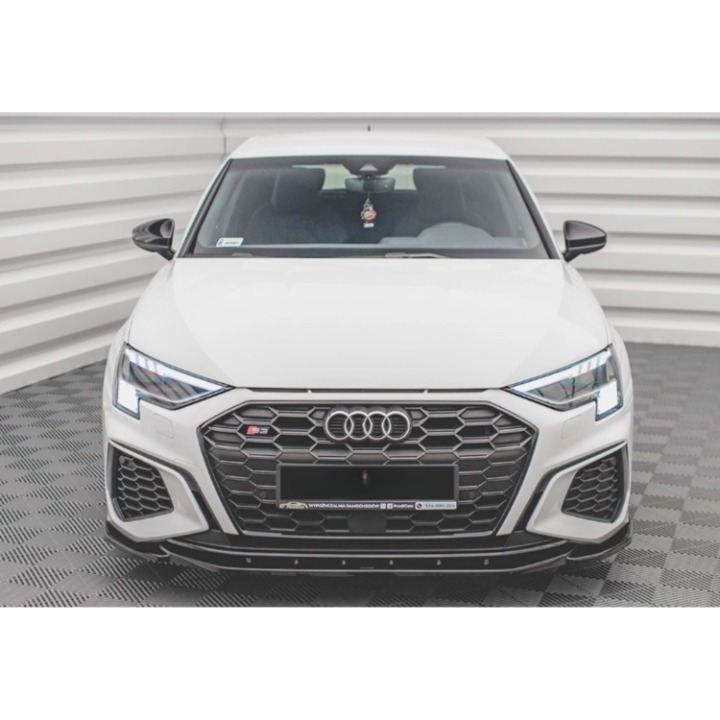 💕SPLITTER   Audi A3 S 8Y 2020+ NERO  LUCIDO 💕