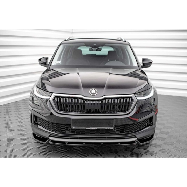 💕SPLITTER  Skoda Kodiaq Mk1 FL 2021+  NERO  LUCIDO 💕