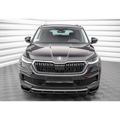 💕SPLITTER  Skoda Kodiaq Mk1 FL 2021+  NERO  LUCIDO 💕
