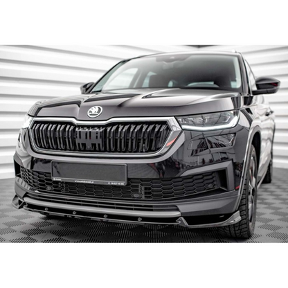 💕SPLITTER  Skoda Kodiaq Mk1 FL 2021+  NERO  LUCIDO 💕