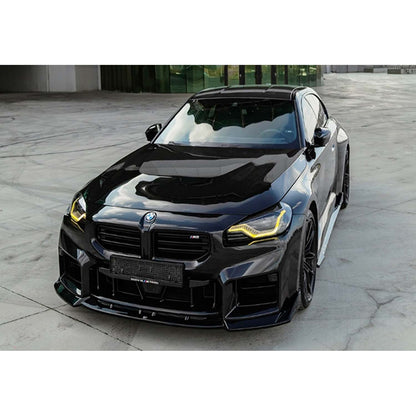 💕ART.9936 SPLITTER  BMW 2 G87 M2 2023+NERO LUCIDO 💕