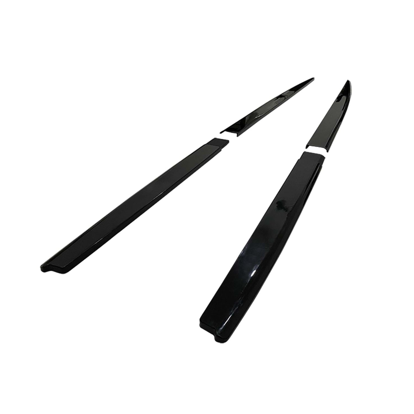 💫ART.8439 Sotto Minigonne per Leon MK3 2012-2020 (4 Pezzi) Nero Lucido💫