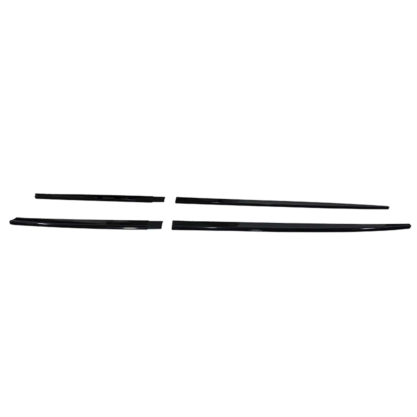 💫ART.8439 Sotto Minigonne per Leon MK3 2012-2020 (4 Pezzi) Nero Lucido💫