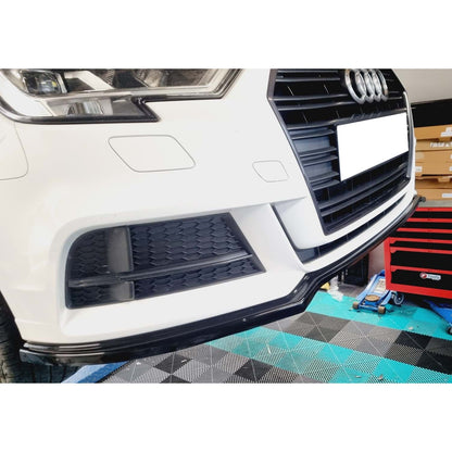 A3 8V S3 Max Labbro Anteriore Piano Nero Vuoto Plastica / 2016-2020