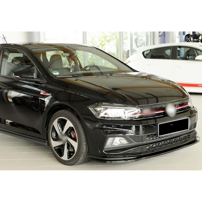 Polo Mk6 GTI Rieger Max Labbro Anteriore Piano Nero Vuoto Plastica 2018