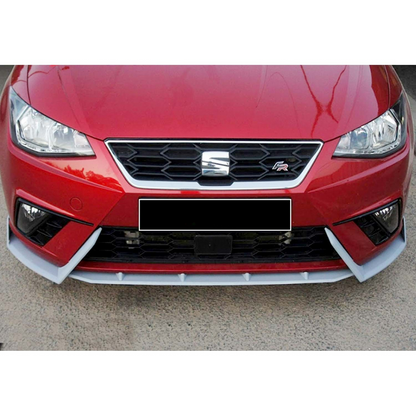 ibiza Mk5 Lenz 3 Pezzi Labbro Anteriore Piano Nero Vuoto Plastica 2017-in su