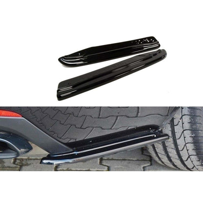 Octavia Mk3 RS Max Alette Posteriori Pianoforte Nero Vuoto Plastica / 2012-2020