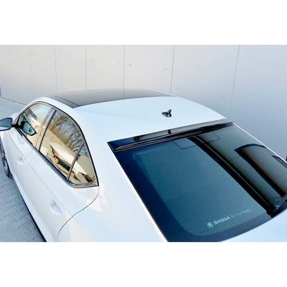 Superb MK3 Max Spoiler Tetto Posteriore Pianoforte Nero Vuoto Plastica 2015 up