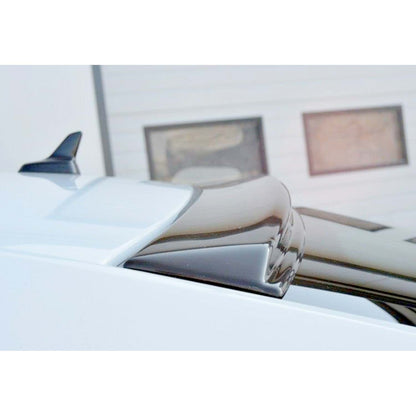 Superb MK3 Max Spoiler Tetto Posteriore Pianoforte Nero Vuoto Plastica 2015 up