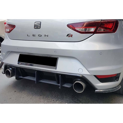 💕Splitter flap diffusore Seat Leon Mk3 2012+ 💕