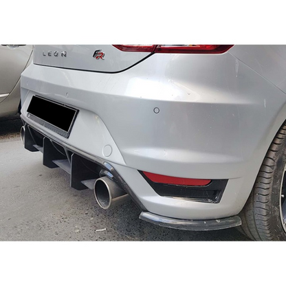 💕Splitter flap diffusore Seat Leon Mk3 2012+ 💕