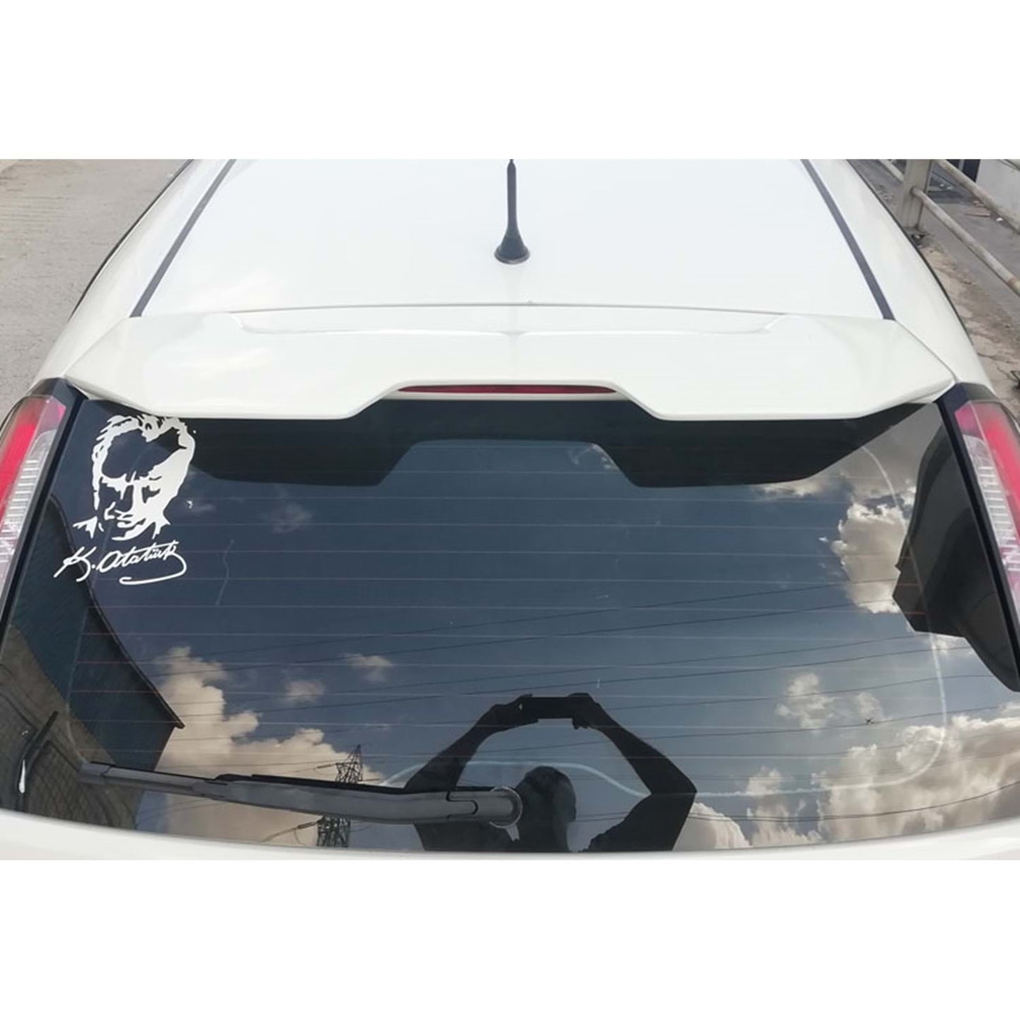 💕ART. 0268 SPOILER FIAT PUNTO PUNTO EVO 2009-2018 NERO LUCIDO 💕